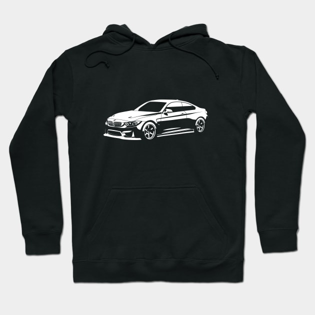 M4 CS Coupe Hoodie by fourdsign